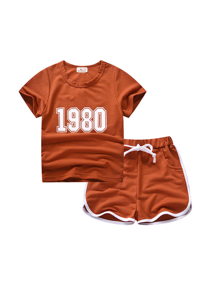 Be Top Summer Sports Korean Style Handsome Children's Clothing