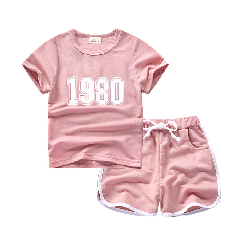 Be Top Summer Sports Korean Style Handsome Children's Clothing