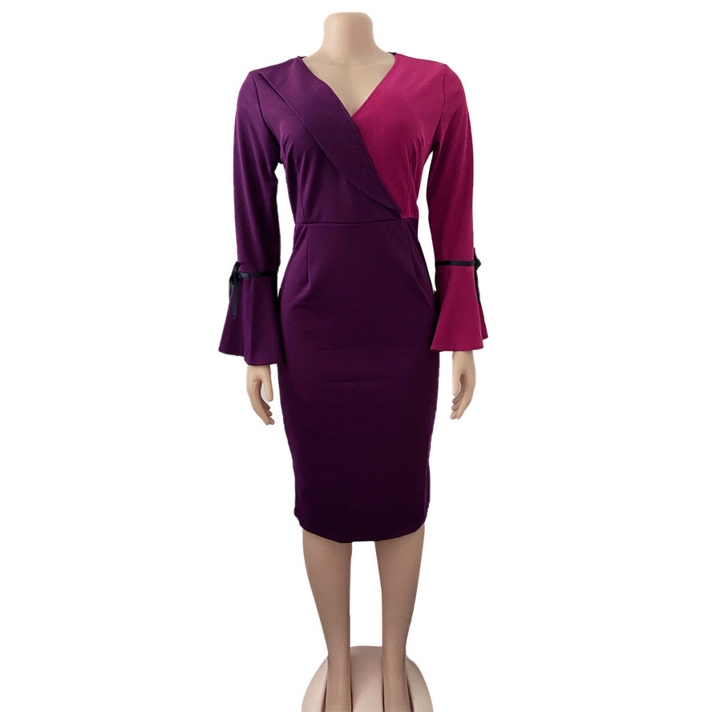 Elegant Women Dress Fashion Midi Skirt OL Casual Female 2020