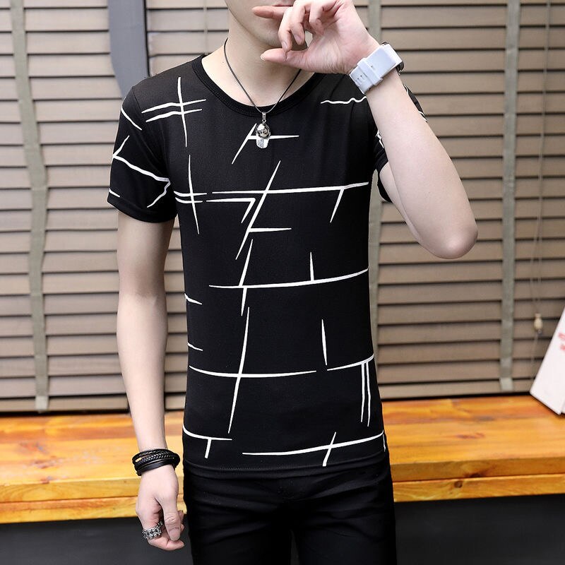 Summer New Mens T Shirts Oversized Loose Clothes Vintage