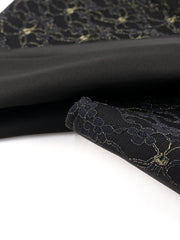 Women Dresses Lace Patchwork Elegant Party Sheer Sleeves Slim See Through Classy Retro Summer Large Size Lady Homecoming Gowns