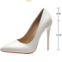 Women's stiletto shoes, sexy fashion women's stiletto shoes, sexy shoes, pointed toe, solid color plus size, new in 2022