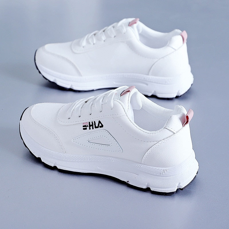 White Shoes For Women Sneakers 2023 Breathable Women&#39;s Sports Shoes Outdoor Walking Flats Woman Spring Casual Shoe Lady Sneaker