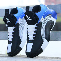 Winter Keep Warm Fur Basketball Boots Men Sneakers High Top Lace Up Ankle Sport Shoes Basket Homme Plush Casual Sneakers