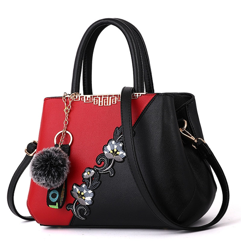 Embroidered Women Leather Handbags | Bags For Women 2023