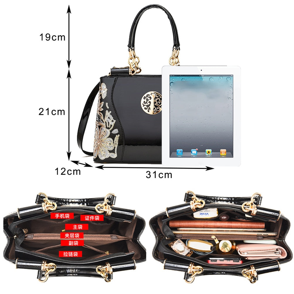 Elegant Large Capacity Women Handbag | Luxury Women's Handbag
