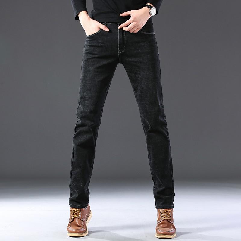 SULEE Brand 2022 New Fashion Utr Thin Light Men's Casual Summer Pants  Style Jeans Skinny  Trousers Tight Pants Solid Colors