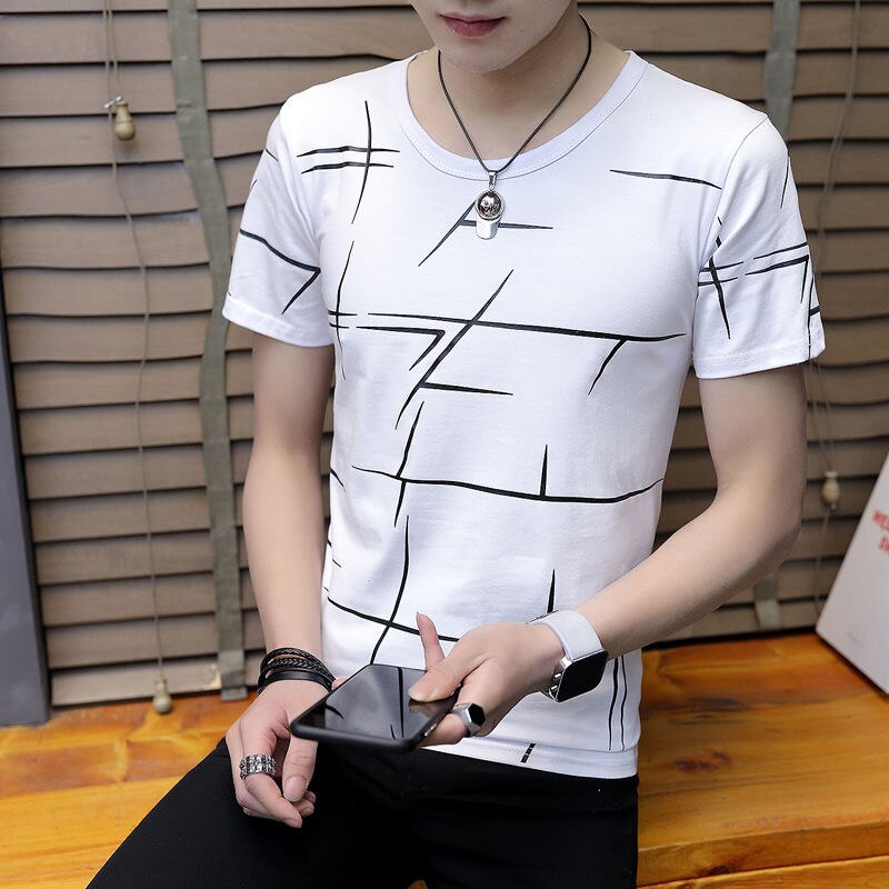 Summer New Mens T Shirts Oversized Loose Clothes Vintage