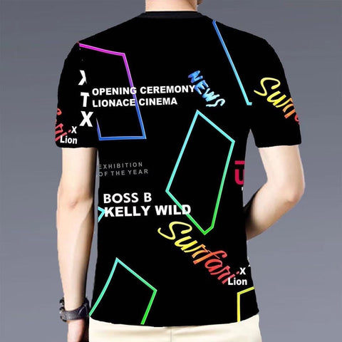 Summer New Mens T Shirts Oversized Loose Clothes Vintage