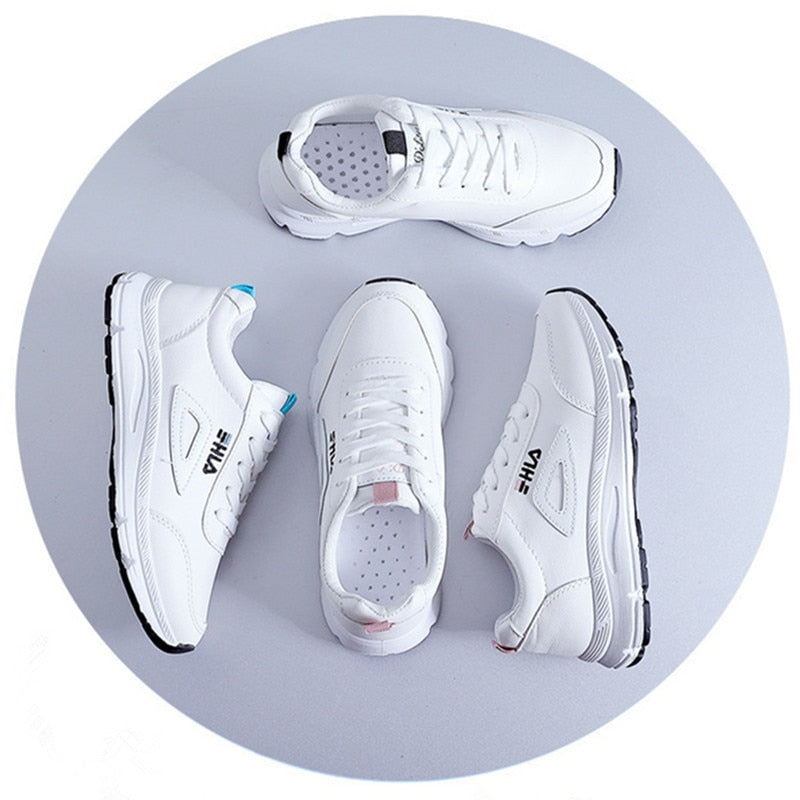 White Shoes For Women Sneakers 2023 Breathable Women&#39;s Sports Shoes Outdoor Walking Flats Woman Spring Casual Shoe Lady Sneaker